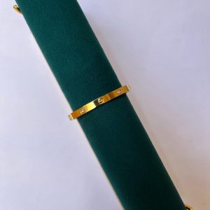 دستبند مدل نگین ساده 00362