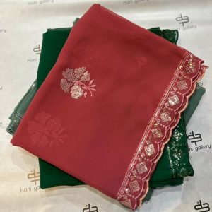 تصویرلیسی حریر سیفون پولکی 100036