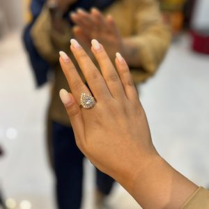 تصویرانگشتر کلاسیک الماس کد 00345