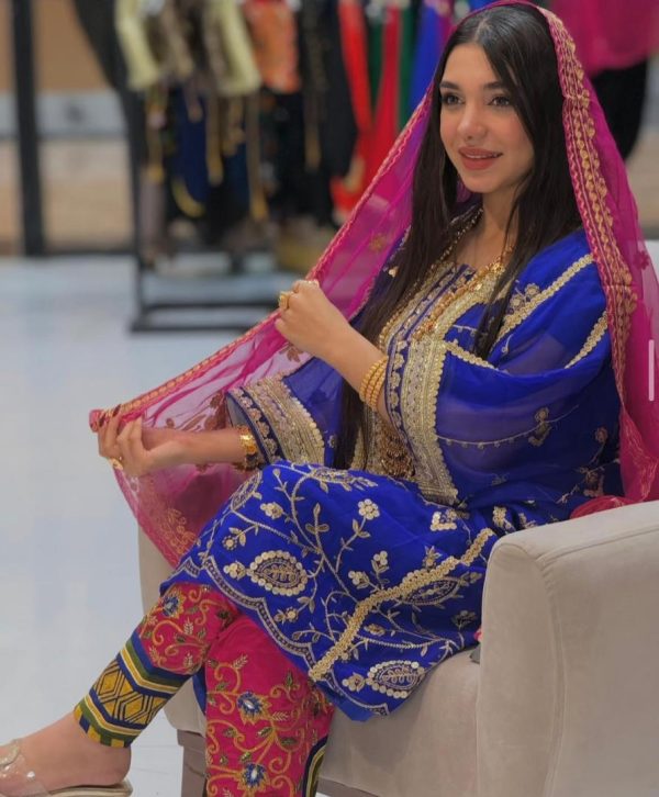 تصویرپیراهن جاسکی کوتاه کد 8-100380