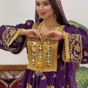 تصویرپیراهن افغان مدل جیران کد 30001