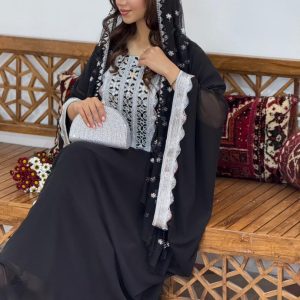 تصویرپیراهن سنتی مدل نقره 1-100018